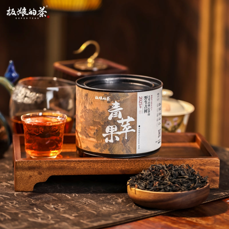 2025 Tiantang Mountain Ancient Tree Green Apple Black Tea 50g