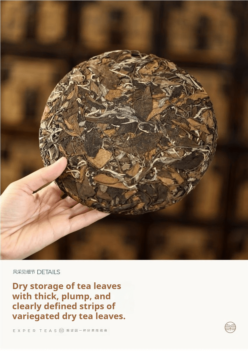 2001 Aged Gong Mei White Tea 350g - Five Roots Tea