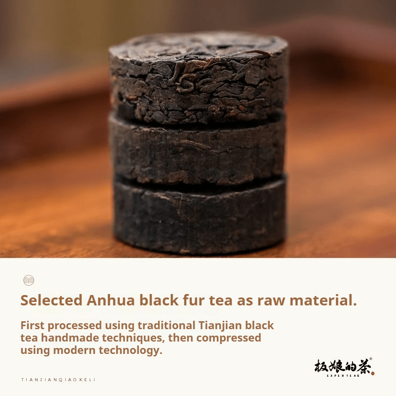 2015 Tianjian Chocolate Flavor Anhua Dark Tea - Five Roots Tea