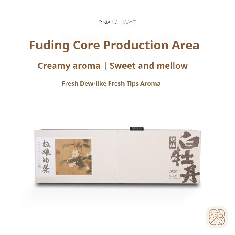 2020 Fuding Cream White Peony White Tea - Five Roots Tea