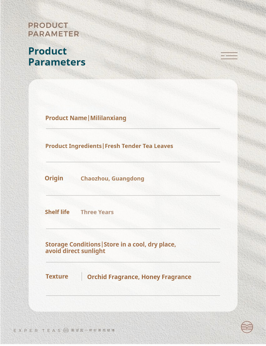 2023 Mi Lan Xiang Reserve Oolong Tea 50g - Five Roots Tea