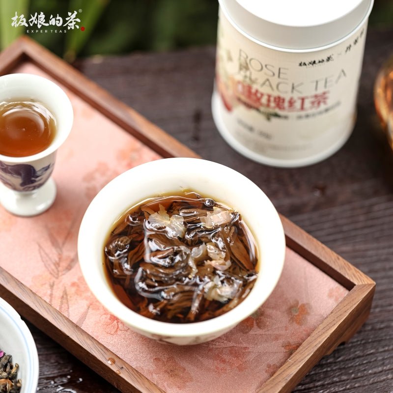 2025 Yunnan Dianhong Rose Black Tea – Supervised by Masters of China's National Intangible Cultural Heritage - Five Roots Tea