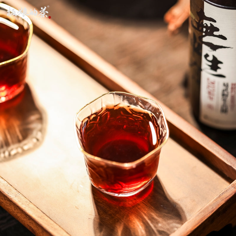 2024 Yunnan Yiwu Ancient Tree Ripe Puer Dragon Pearl 50g