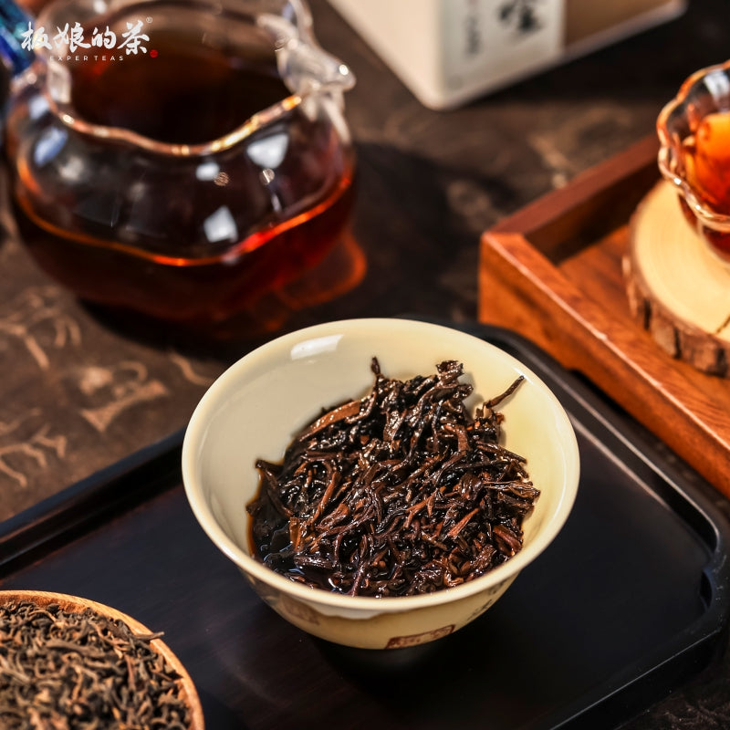 Jasmine Scented Liu Bao dark Tea