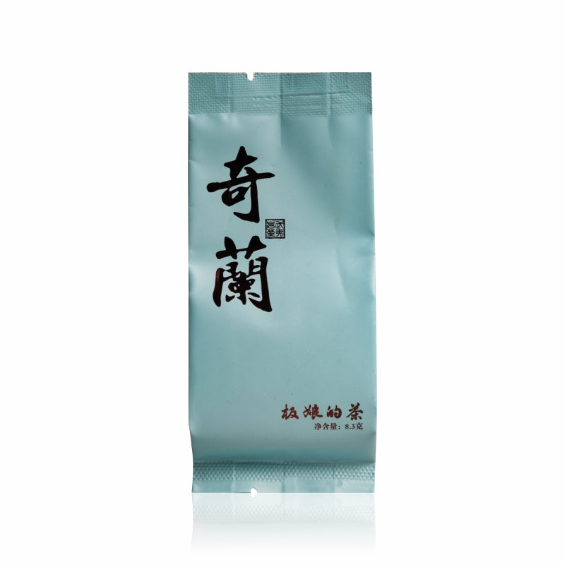 2025 Wuyi Semi-Rock Qilan Oolong Tea 8.3g Tasting Sample