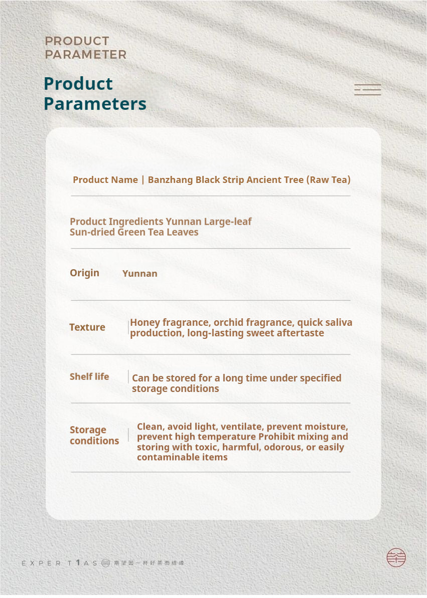 2021 Lao Ban Zhang Black Strip Dragon Pearls (Puer Tea)