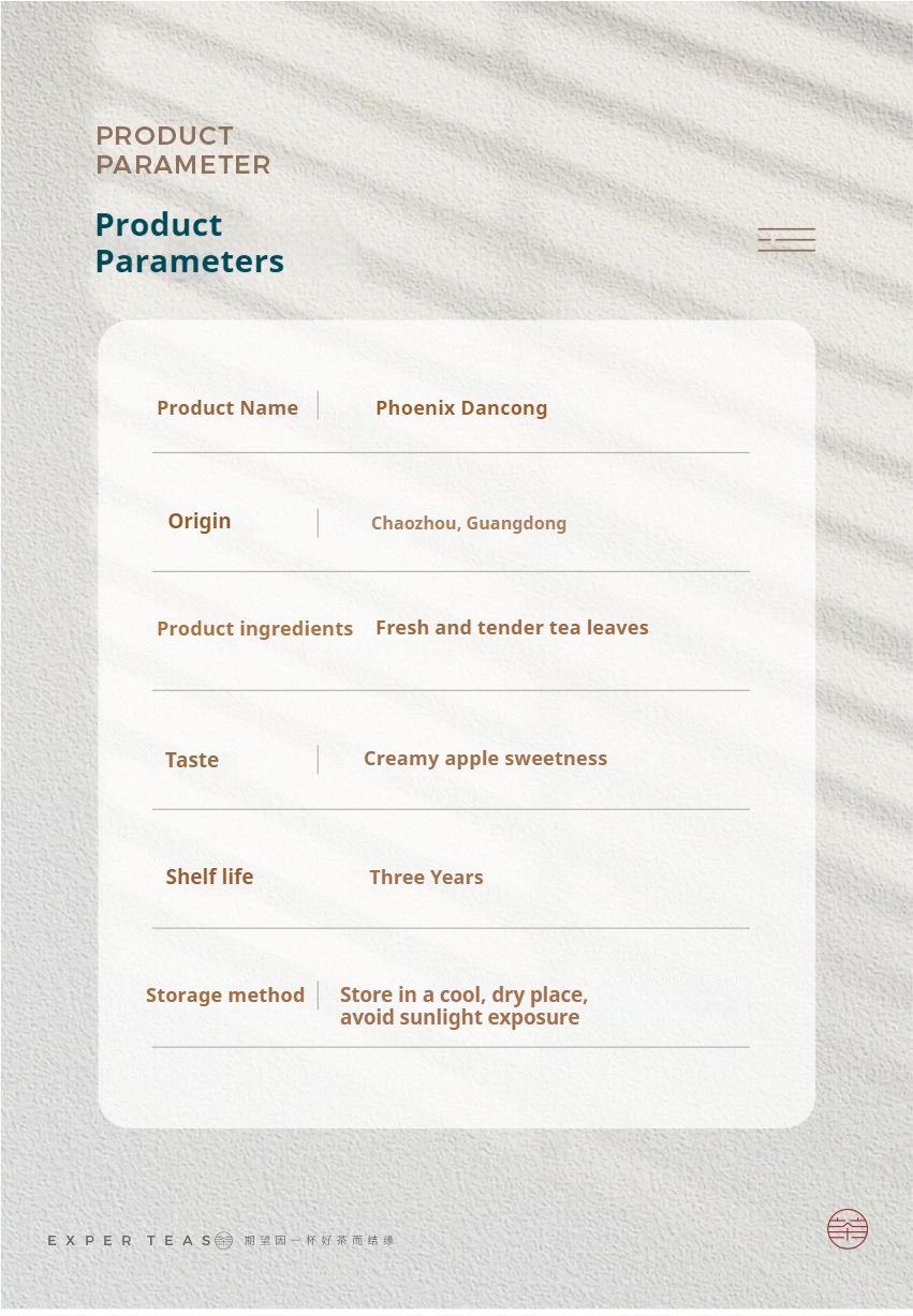 2023 Creamy Fuji Phoenix Dancong Oolong tea