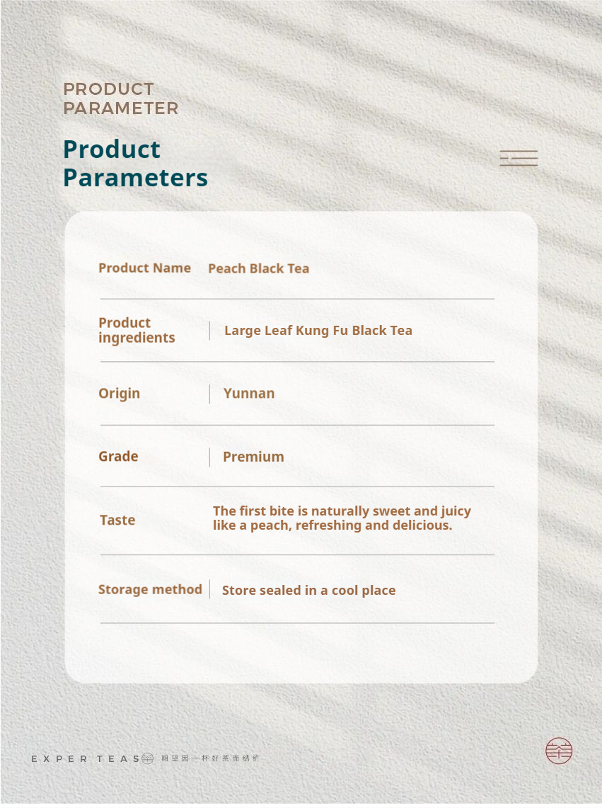 2023 Daxue Mountain Wild Peach Black Tea 100g