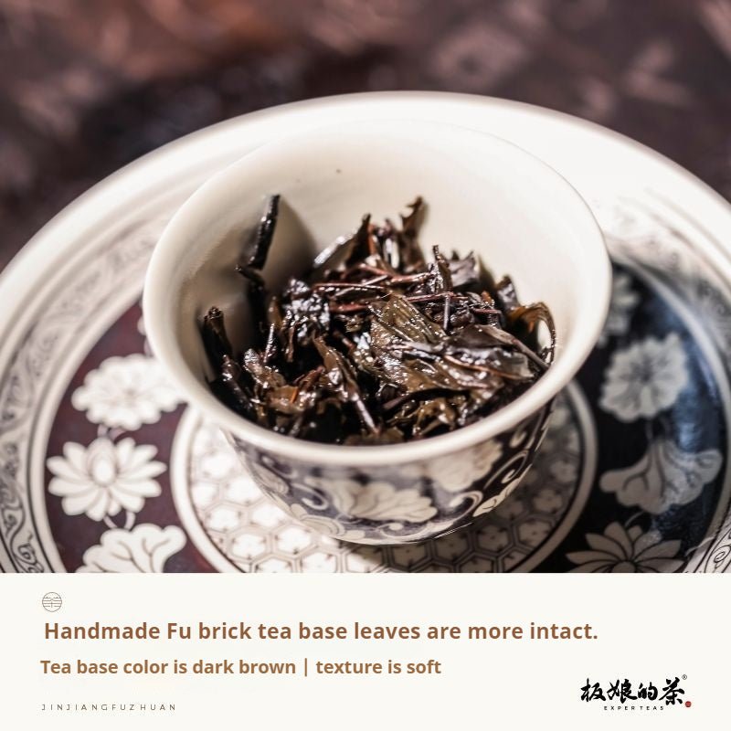 Bestselling 2012 Award - Winning Golden Flower Fuzhuan Tea - Anhua Dark Tea - Five Roots Tea