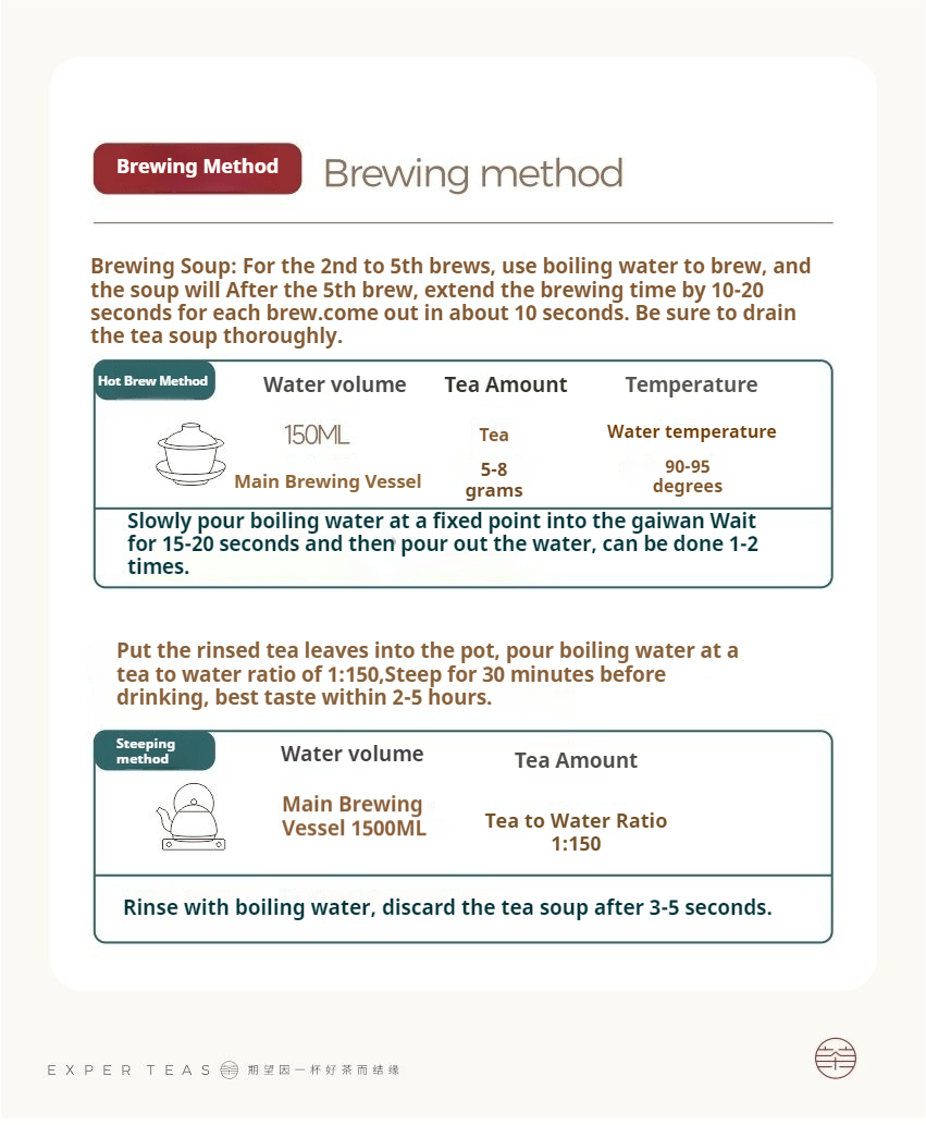Butterfly Flower 2016 Guangxi Wuzhou Authentic Liu Bao Dark Tea - Five Roots Tea