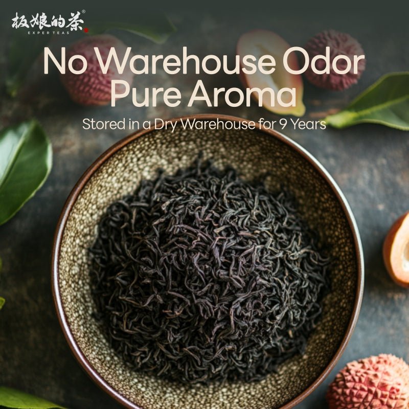 Guangxi Liubao Dark Tea with Lychee Aroma - Five Roots Tea