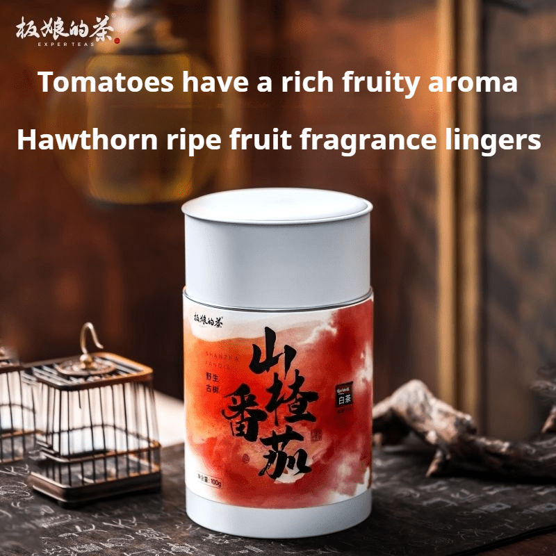 Hawthorn & Tomato Flavor Molie Wild Ancient Tree White Tea - Five Roots Tea