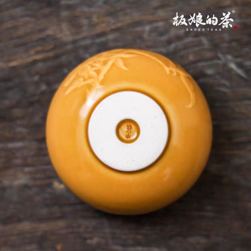 Jingshan Handmade Pear Blossom Meditation Cup - 120ml - Five Roots Tea