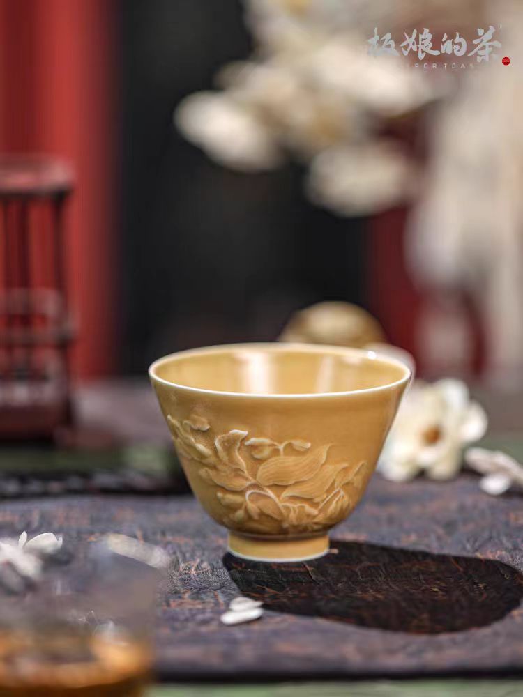 Jingshan Handmade Song - style Beauty Cup - 80ml - Five Roots Tea