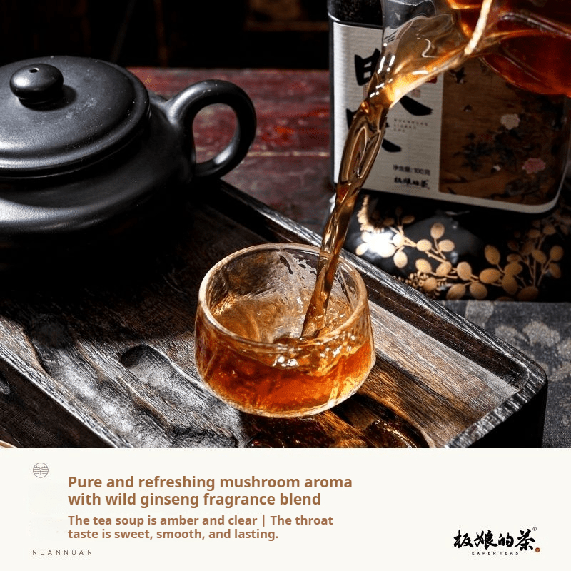 Nuannuan 2010 Guangxi Wuzhou Authentic Liu Bao Dark Tea 100g - Five Roots Tea