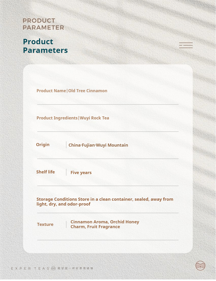 Old Tree Rou Gui Rock Tea (Oolong Tea) 50g - Five Roots Tea