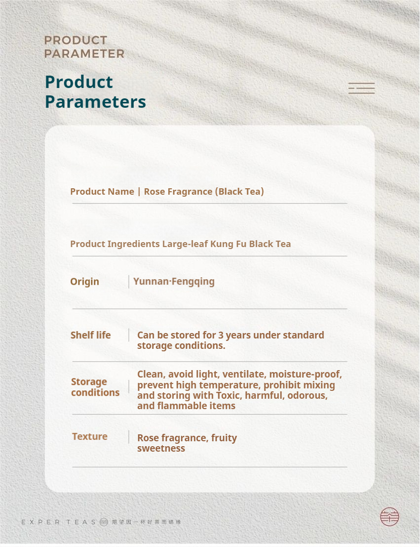 2025 Rose Fragrance Deep Forest Black Tea