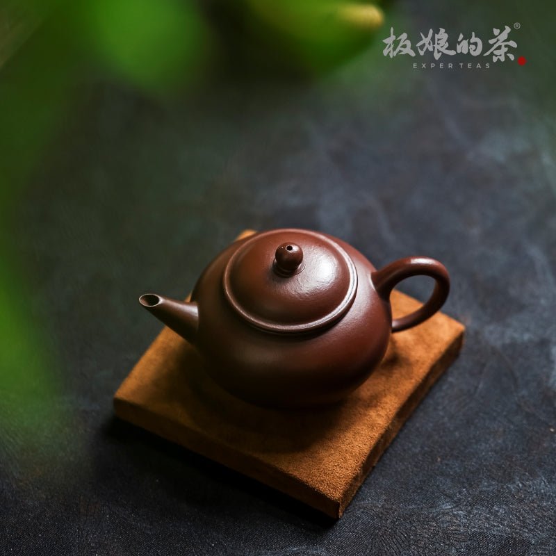 Yixing Dragon Blood Pure Handmade Premium Zisha Teapot - Five Roots Tea